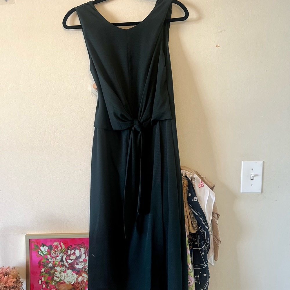 Ann Taylor Green Midi Dress